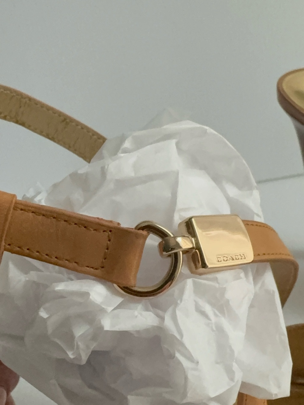 Coach Wendelle Ginger Platform Sandal Size 9 NWOT - Picture 11 of 13